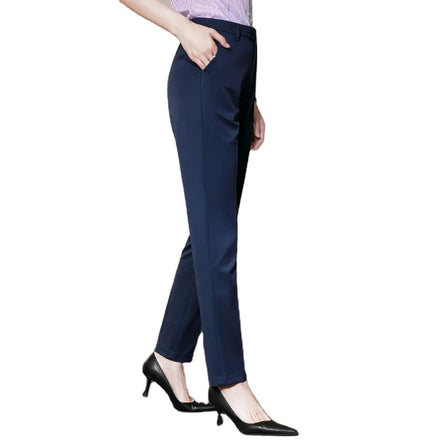 Plus Size Tall Semi Formal Outfit Working Long Dressed Slacks Pants Dress for Women