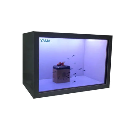 3D Holographic Display 21.5Inch Transparent Digital Signage Display Interactive Touch Screen Advertising Showcase Cabinet