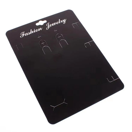 14*19cm Oversize Thickened Jewelry Set Display Cards Hanging Holder Big Necklace Earrings Ring Packaging Display Cards