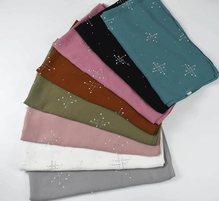 New Design Wholesale Muslim Satin Crepe Hijab & Silk for Muslim Women Hijab Supplier Pleated Hijab Scarf