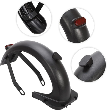 New Image Scooter Rear Mudguard With Taillight and Hook Scooter Rear Fender for Ninebot Max G30 Scooter Replace Part Accessories