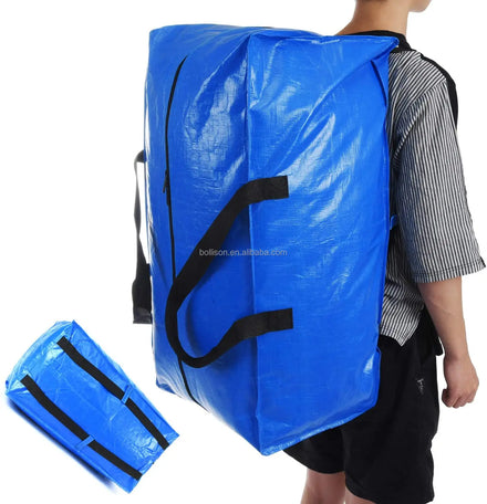 Extra Large Moving Storage Bags Packing Bags Moving Totes Clothes Storage Containers Moving Supplies Bins Reusable Plastic China