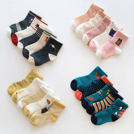 Cmax Baby Toddler Children Kids Colorful Fashion Cotton Crew Socks
