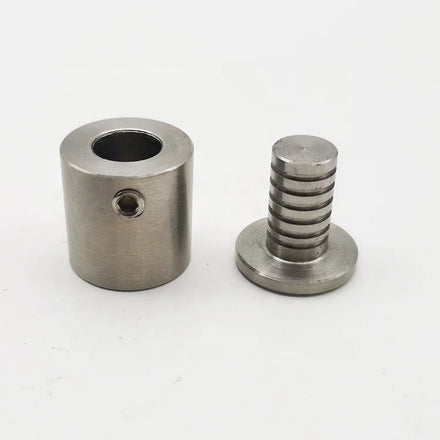 Satin Stainless Steel 304 Sign Lock Standoff 20mm X 20mm Diameter One Way Drive System Walron WSL-2020L-ST