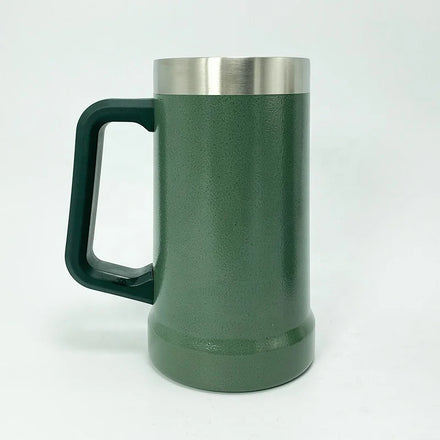 BPA Free Stainless Steel Adventure Reusable Vacuum Flask Cup Beer Mug Tumbler With Handle