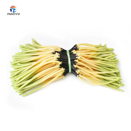 Professional Strong Rubber Band Slingshot Accessories Outdoor Sports Three Color Hunting Slingshot Rubber Band
