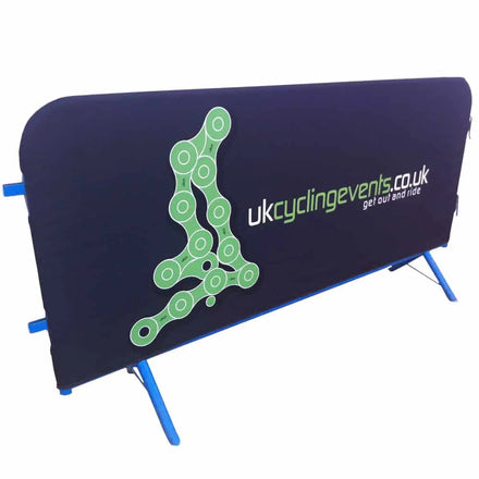 Outdoor Custom Crowd Control Cafe Barrier Cover for Advertising