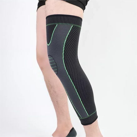 2026 New Manufacturer Soft Compression Knee Brace Full Leg Sleeves for Crawling Long Compression Sleeve Knee Sleeves for Spring