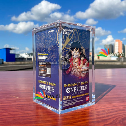 RAY YI Custom Wholesale Acrylic Detachable Lightweight Adjustable Height One Piece Japanese Trading Card Game Booster Box