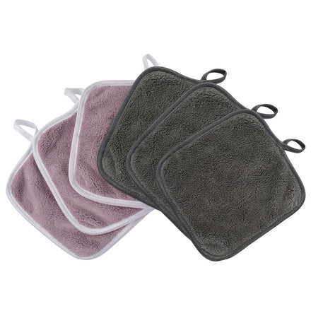 Wholesale Microfiber Face Cloth Reusable Makeup Remover Towel Clean Face Washcloths