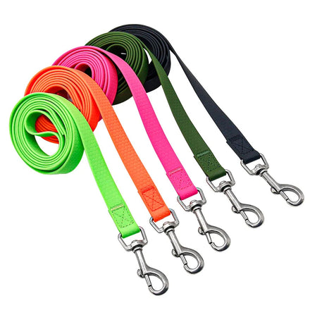 Eco-Friendly Comfortable Dog Leash Soft PVC Nylon Material with Good Resilience Easy Control Training Handle Polyester Plastic