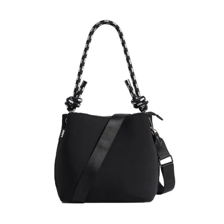 Portable Neoprene Soft Tote Bag with Adjustable Long Strap Fashionable Single Shoulder Handbag