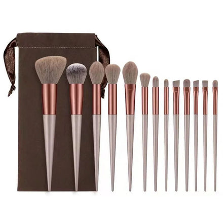 Wholesale 13Pcs Makeup Brushes Set Vegan Synthetic Foundation Blending Face Powder Eye Shadow Concealer Make up Brushes Tool Kit
