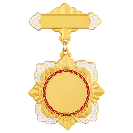 Manufacturer Custom Medalla Medallion Die Cast Metal Badge 3D Activity Medals and Awards Medal of Honor With Ribbon