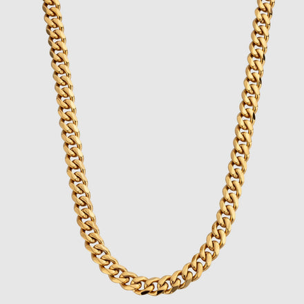 USA Hot Gold Filled Plated Fashion Jewelry Hip Hop Men Women Non Tarnish Figaro Rope Stainless Steel Cuban Link Chain Necklace