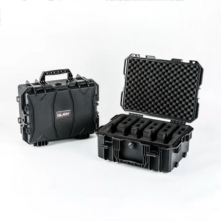 GLARY Anti-collision Tactical Hand Gun Case Hard Gun Carry Case Ammo Box Shockproof Case for Guns and Equipment with Foam