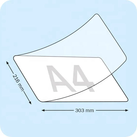 Guangzhou Supplier Laminate Film A6 Hot Laminating Film 111 X 154mm X 125 Micron Anti-static