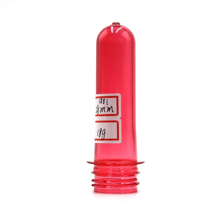 China Factory PCO 1881 28mm Neck 18g PET Preform Plastic Bottle Tube for Juice Water Bottles