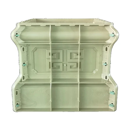 ABS Square Shape Base Plastic Concrete Making Pedestal Column Molds for Concrete Building House Garden Decoration