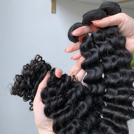 Unprocessed Raw Chinese Hair Distributors Chinese Original Human Hair Cuticle Aligned Remy Clip-in Bundles 100g for Black Women