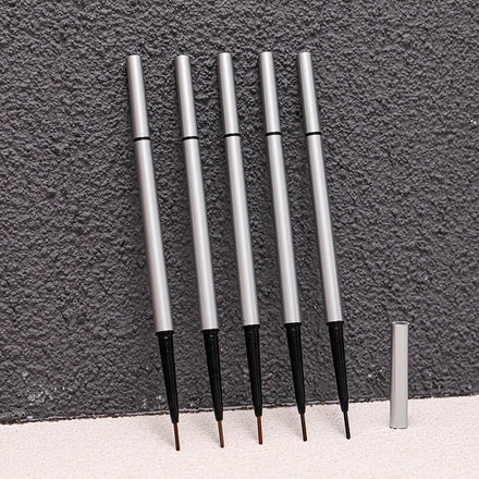 Wholesale Waterproof Customized Private Label Slim Eye Brow Pencil Eyebrow Pencil With Brush Retractable Eyebrow Pencil