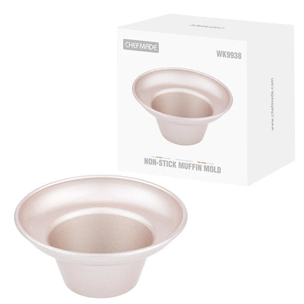 CHEFMADE WK9938 Carbon Steel Bakeware Non-Stick Mini Cupcake Round Cup Cake Muffin Mould Baking Mold