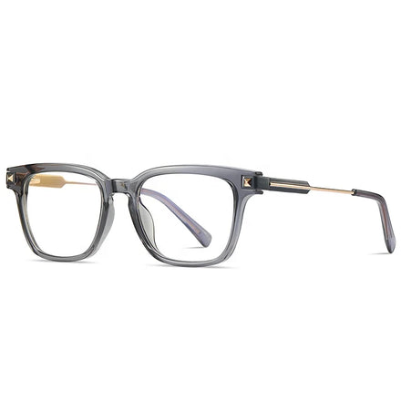 China Wholesale Unisex Solid Full-Rim Rectangle Optical Anti Blue Light Gaming Glasses Protect Eye Fast Delivery