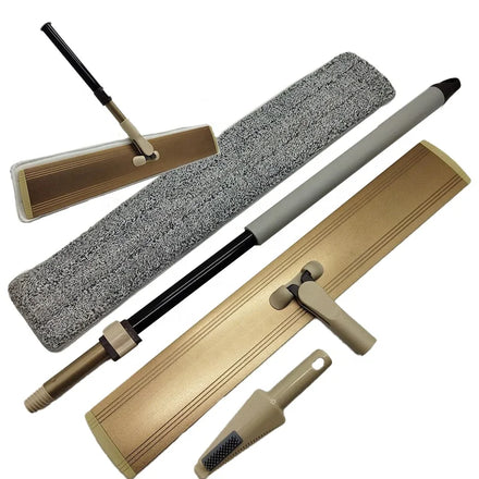DAHUI 60CM Wide Heavy-duty Aluminum Flat Dust Mop