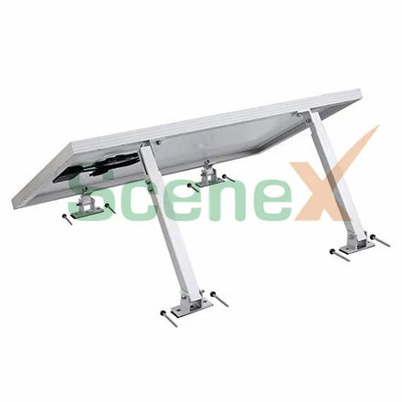 SceneX Solar SM-ATL Adjustable Tilt Front Leg Rear Leg Aluminum Solar Panel Mounting System 10-60 Degree Tilt 60m/s Wind Load