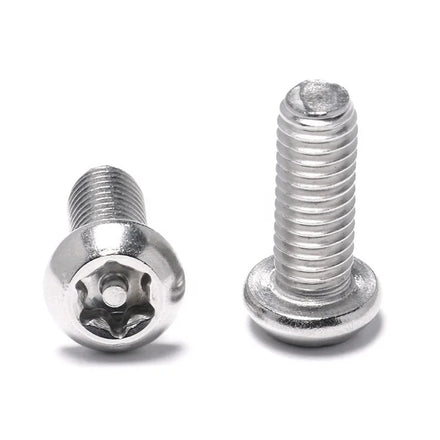Ingks SS304 SS316 A2 A4 Anti-theft ISO7380 Button Head Torx Pin Six Lobes Security Torx Screw