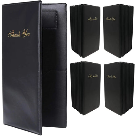 Custom Logo Restaurant Check Presenters Guest Check Card Holder Restaurant Bill Holder Check Presenters With Low MOQ
