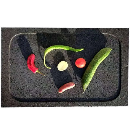 Wholesale Low Price Lava Stone Modern Baking Pan Oil-Free Heat Resistant Barbecue Tool Set Hotel Restaurant Use Hand Wash Only