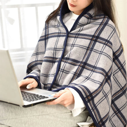 OEM Custom 2022 Autumn Winter New Designer Office Sofa Warm Shawl Blanket for Women