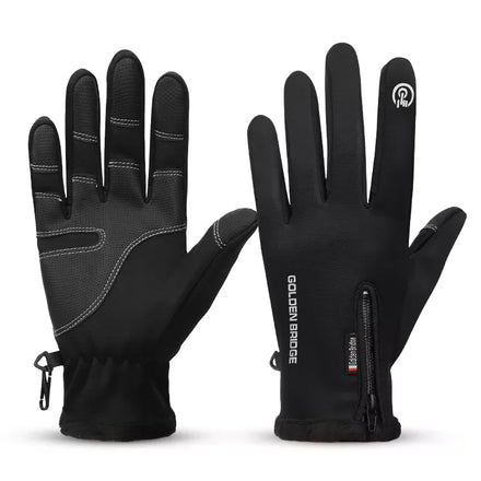 Wholesale Outdoor Sport Warm Bike Riding Touch Screen Waterproof Men Winter Gloves