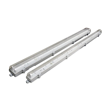 LEZ 1200mm IP65 Modern LED Tri-proof ABS PC Light Housing Ceiling Light Components SMD 2825 5-Year Warranty Surface