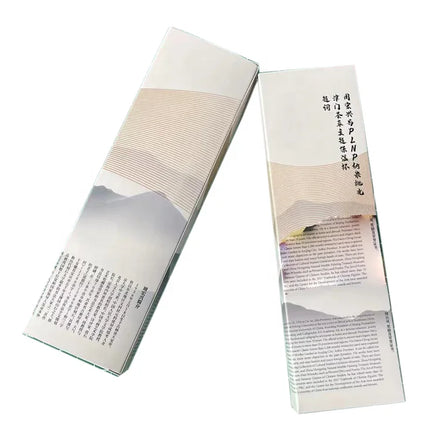 New Custom Logo Recycled Hot Stamping Packaging in Glossy Gift Water Bottle Packaging Box