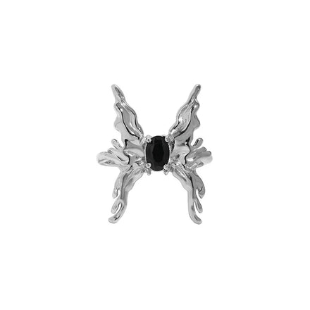 VIANRLA 925 Sterling Silver Ring Minimalist Butterfly Silver Ring Gift Support Dropshipping Free Laser Logo