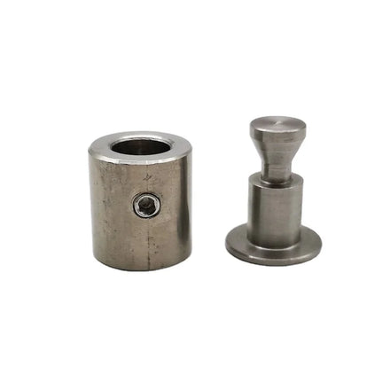 Walron WSL-1820-NA Polished Stainless Steel 304 Lateral Lock Sign Standoffs 18mm Diameter 1mm Thickness Fasteners in Ningbo