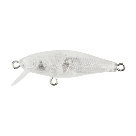 45mm 2g ABS Unpainted Fishing Lure Blanks Without Hooks for River Lake Stream Minnow Artificial Hard Bait Wholesale