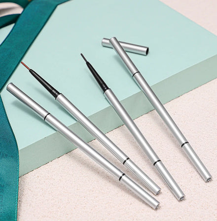 Double Headed 2 in 1 Eyebrow Pencil With Brush Brow Pencil Custom logo