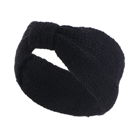 New Arrival Knit Headbands Braided Winter Headbands Ear Warmers Crochet Head Wraps Elastic Hair Band for Women