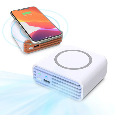 Small 15W 3-In-1 Fast USB Wireless Charger Office Household Desktop Air Purifier