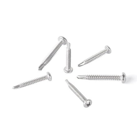 Strength Construction Screws Set 304 Stainless Steel Hex Head Bolt for Steel Outdoor Gazebo and Decking Installation Hardware