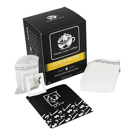 YPAK YP-23D Ultrasonic and Supersonic Seal Type Hanging Ear Drip Coffee Paper Filter Bag for Travel Camping Home Office
