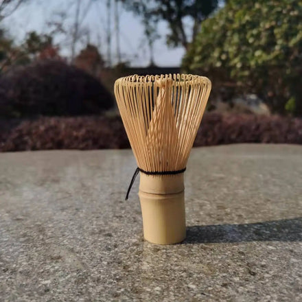 Customized Handmade 100% Natural Bamboo Tea Whisk Bamboo Matcha Whisk Tea Gift Matcha Set Traditional Chinese Chasen 120 Prongs