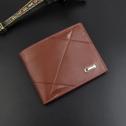 LIOU Leather Wallet for Men Mini Large-capacity Design Europe Luxury Fashion Travel Passport Holder Leather Wallet