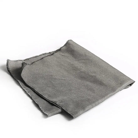 High Strength Breathable Anti Static Emf Shielding Conductive Stainless Steel Fiber Fabric Metallic Yarn Woven Cloth Garment Car