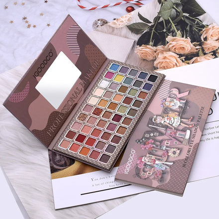 50 Color Blusher Eyeshadow Factory Direct Pressed Glitter Children Stage Makeup OEM ODM Waterproof Natural Matte Cosmetics