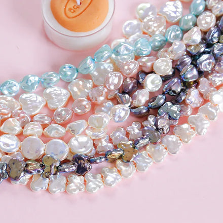 DS Factory Direct Sell Retro Baroque Pearl Love Butterfly Imitation Fritillaria Glossy Acrylic Beads
