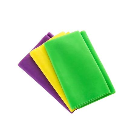 1.5m Length Wholesale OEM Custom LOGO Stretching Natural Latex Material Long Thin Elastic Resistance Band for Sale